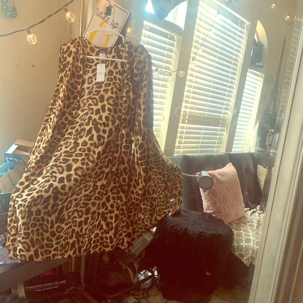 Cheetah kimono